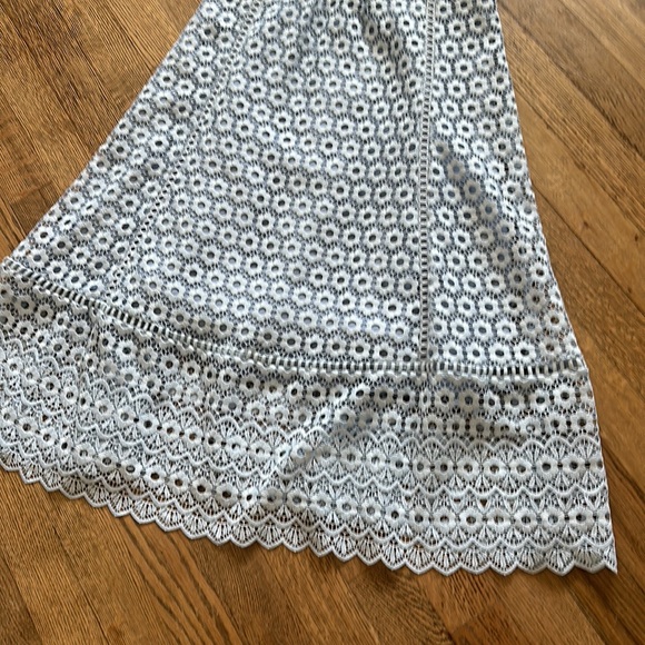 J Crew Daisy Lace Dress Light Blue - Picture 5 of 8